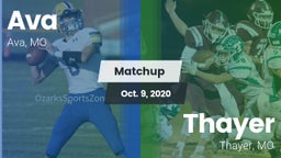 Matchup: Ava vs. Thayer  2020