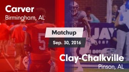 Matchup: Carver vs. Clay-Chalkville  2016