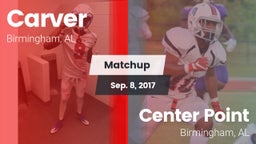 Matchup: Carver vs. Center Point  2017