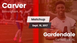 Matchup: Carver vs. Gardendale  2017