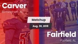Matchup: Carver vs. Fairfield  2018