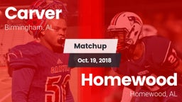 Matchup: Carver vs. Homewood  2018
