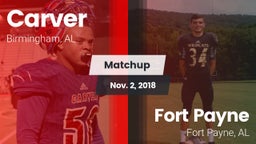 Matchup: Carver vs. Fort Payne  2018