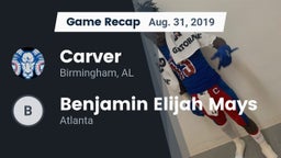 Recap: Carver  vs.  Benjamin  Elijah Mays 2019