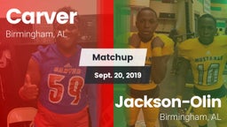 Matchup: Carver vs. Jackson-Olin  2019
