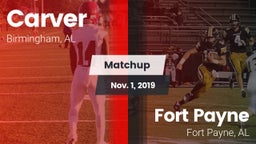 Matchup: Carver vs. Fort Payne  2019