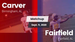 Matchup: Carver vs. Fairfield  2020