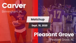 Matchup: Carver vs. Pleasant Grove  2020