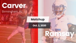 Matchup: Carver vs. Ramsay  2020