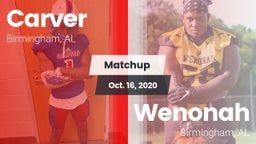 Matchup: Carver vs. Wenonah  2020