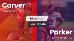 Matchup: Carver vs. Parker  2020