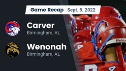 Recap: Carver  vs. Wenonah  2022