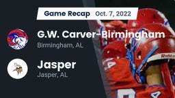 Recap: G.W. Carver-Birmingham  vs. Jasper  2022