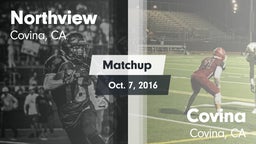 Matchup: Northview vs. Covina  2016