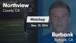 Matchup: Northview vs. Burbank  2016