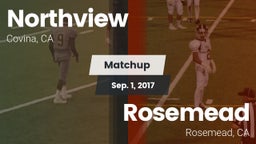 Matchup: Northview vs. Rosemead  2017