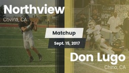 Matchup: Northview vs. Don Lugo  2017