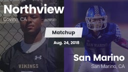 Matchup: Northview vs. San Marino  2018