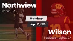 Matchup: Northview vs. Wilson  2018