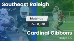 Matchup: Southeast Raleigh vs. Cardinal Gibbons  2017