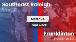 Matchup: Southeast Raleigh vs. Franklinton  2018