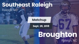 Matchup: Southeast Raleigh vs. Broughton  2018