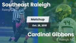 Matchup: Southeast Raleigh vs. Cardinal Gibbons  2018