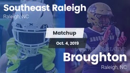 Matchup: Southeast Raleigh vs. Broughton  2019