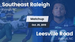 Matchup: Southeast Raleigh vs. Leesville Road  2019