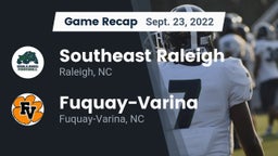 Recap: Southeast Raleigh  vs. Fuquay-Varina  2022