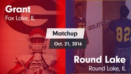 Matchup: Grant vs. Round Lake  2016