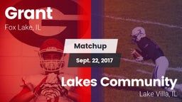 Matchup: Grant vs. Lakes Community  2017