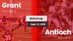 Matchup: Grant vs. Antioch  2018