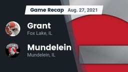 Recap: Grant  vs. Mundelein  2021