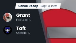 Recap: Grant  vs. Taft  2021