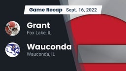 Recap: Grant  vs. Wauconda  2022