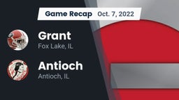 Recap: Grant  vs. Antioch  2022