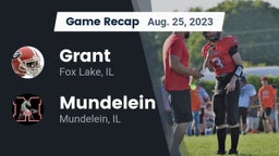 Recap: Grant  vs. Mundelein  2023