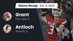 Recap: Grant  vs. Antioch  2023
