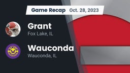 Recap: Grant  vs. Wauconda  2023