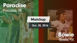 Matchup: Paradise vs. Bowie  2016