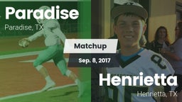 Matchup: Paradise vs. Henrietta  2017