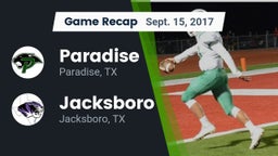 Recap: Paradise  vs. Jacksboro  2017