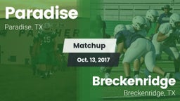 Matchup: Paradise vs. Breckenridge  2017