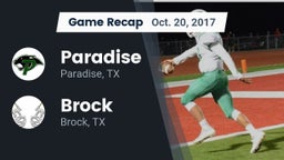 Recap: Paradise  vs. Brock  2017