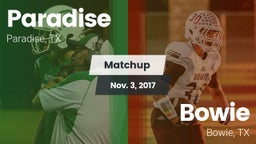 Matchup: Paradise vs. Bowie  2017