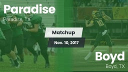 Matchup: Paradise vs. Boyd  2017