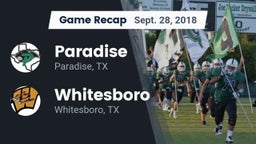 Recap: Paradise  vs. Whitesboro  2018