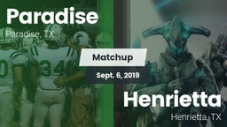 Matchup: Paradise vs. Henrietta  2019