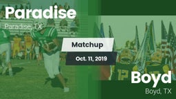 Matchup: Paradise vs. Boyd  2019